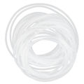 Spiral Hose Cable Wire Wrap Tube Diameter 6-15mm 10 Meter Part PE Manage Cord Black For cable management. 