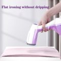 New Garment Handheld Iron Steamer 1500Watts Water Steam Iron For Clothes Portable Mini Garment Steamer 1500W Powerful Electric Handheld Vertical Steam Iron Clothes For Travel (PINK). 