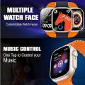 "T800 Ultra Smart Watch 2.01 | High-Resolution Display | Bluetooth Calling | Heart Rate Monitor | Fitness Tracker | Waterproof Design | Long Battery Life | Compatible with Android & iOS | Stylish & Durable | T800 Ultra Smart. 