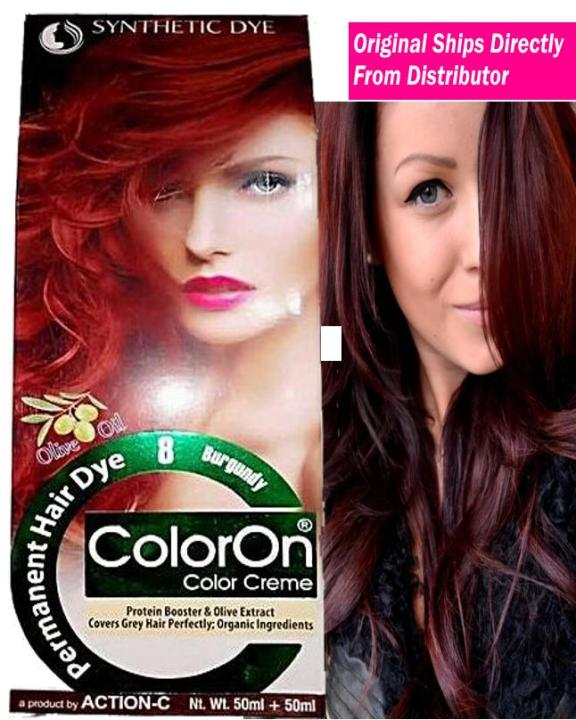 Permanent%20Hair%20Color%20Cream%20ColorOn%20Synthetic%20Dye%20Permanent%20Hair%20Color%20No%208%20Burgundy%20-%20Image%203