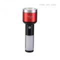 T58D New Arrival Aluminum Plastic Rechargeable Flashlight with Tube+3W Aluminum Lamp Head 18650 Lithium Battery 1200mAh 4 Step Switch USB Charging Wire. 