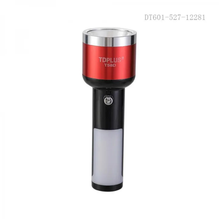 T58D%20New%20Arrival%20Aluminum%20Plastic%20Rechargeable%20Flashlight%20with%20Tube+3W%20Aluminum%20Lamp%20Head%2018650%20Lithium%20Battery%201200mAh%204%20Step%20Switch%20USB%20Charging%20Wire%20-%20Image%203