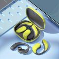 URIZONS Open Ear Sport Earphones Auto Pairing Wireless Headphones Touch Control TWS Gaming Earbuds Clip Ear Headset For Travel Walking With USB C Charging Cable. 