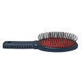 Helen Christy Grey Steel Hair Brush with Metal Bristles can Stimulate Scalp to Help Scalp Massage & Hair Growth, Its for Mother's & Father's & Friend, Hairbrush for All Hair Type Without Tips. 