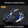 Gaming Mouse & Mousepad Combo | Wireless Mouse 16000 DPI | Ergonomic Adjustable Gaming Mouse for PC Laptop | Large Anti-Slip Mouse Pad Set. 