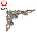 30PCS KAK Metal Angle Corner Brackets Gold Bronze 40mm Notebook Cover For Menus Photo Frame Furniture Decorative Protector. 
