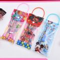 🔥 FREE GOODIES BAG 🔥 6 In 1 Stationery Set Kids School Pencil Eraser Ruler Children Birthday Present Gift Alat Tulis. 
