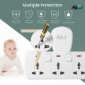 TOBO Multi Plug Extension Board and Wall Socket Extension Wall Mounted High Quality with USB Socket for Mobile Charging Travel Adopter with ON/OFF Buttons. 