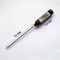 Digital Cooking Thermometer, 5.8 inches Long Stainless Probe Kitchen Food Meat Thermometers with Instant Read Best for Food,. 