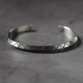 【happy one】Norse Viking Bracelet Scandinavian Jewelry Vikings Pagan Symbol for Women Jewelry. 