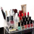 Transparent Acrylic Makeup Organizer Stand and Brush Holder Lipstick Organizer Tray Cosmetic Box Makeup Holder Organizer Stand Box With mirror, Cosmetic Storage Box Drawer. 