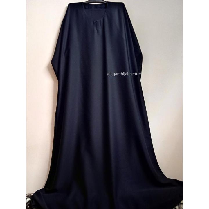 Light Abaya without Stone work | Light-weight Abaya Suitable Women | Straight Plain Black Abaya for Casual Use | Front Open Simple Black Abaya | Front Closed Simple Black Abaya | Nidah Fabric Abaya for Casual Wear | Plain Black Abaya for Everyday