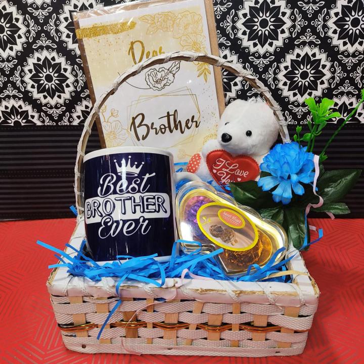 gift basket for brother happy birthday gift basket for brother , men fashion , gift for boys and men , baskets for gift , birthday gift basket for brother chocolate box for gift