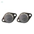 2x2 Piece 2N2955 PNP Power Transistor Triode 100V 15A 110W TO-3. 
