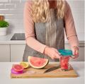 IKEA ÖVERMÄTT Food cover, set of 3, silicone multicolour. 