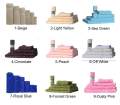Bawa Classic - Extra Large Soft Bath Sheet Thick Jumbo Size 36 x 72 Inches Full Body Covering Luxury Hotel Pool Towel in 19 Colors. 