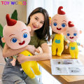 70cm big size JJ Cocomelon JoJo Plush Toy bus baby yellow clothes doll plush toys children's gift. 