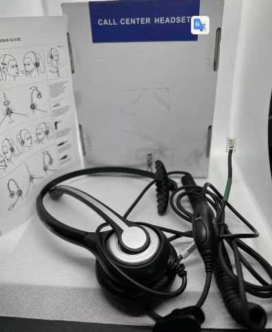 Wantek Call Center Headset Model A600, Mono, Noise Canceling NIB