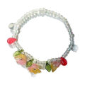 Popular Women Flower Bead Bracelet Female INS Temperament All Match Flower Bracelet Girl Bracelet Jewelry Gift New. 