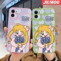 JIUMOO Case For iPhone 5 5s 5e Case Sailor Moon Pattern New Square Border Casing Soft Silica Gel Shockproof Phone Cases All Inclusive Camera Lens Protective Cover. 