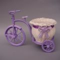 Floral Bicycle Gift With Basket Best For Home decoration Perfect Additions To Wedding Flowers Bouquets Festival Decor Occasion Decor Birthday Decoration Anniversary Wedding Gift Birthday Mother's Day Father's Day Eid Party Karva Chauth Holi Easter. 