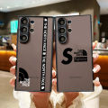【EmotionaE】Trend Brand The N-North Face Phone Case For Samsung Galaxy S23 S22 S21 S20 FE S10 S9 S8 Plus Ultra Pro 5G Frosted Translucent. 