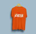 The Joker Print Round Neck Half Sleeve T-Shirt For Men. 