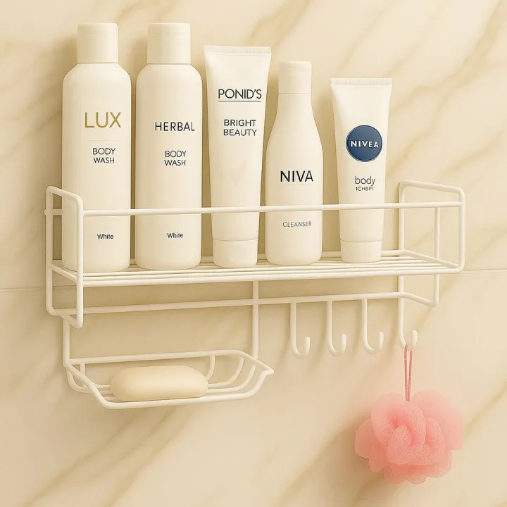 Bathroom%20Storage%20Shelf%20With%20hooks%20and%20Soap%20Dish%20Easy%20Mount%20Shower%20Shampoo%20Rack%20Holder%20washroom%20Basket%20No%20Drilling,%20Design%20for%20Bathroom%20Bedroom%20Living%20Room%20and%20Kitchen%20Organizer%20shelf%20-%20Image%208