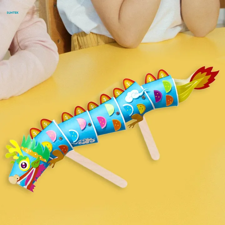 Animal%20Paper%20Cup%20Model%20Chinese%20Paper%20Dragon%20Decoration%20Handwork%203D%20DIY%20Paper%20Cups%20for%20Role%20Play%20-%20Image%203