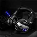 RGB Gaming Headphones 3.5mm With USB Earphone Surround Stereo Headphone for PC, PS4, Xbox One, Ergonomic Design Over Ear with Mic Professional Headset For Gaming - One Click Pick. 