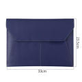 High-quality leather A4 paper file bag Easy to carry Various color Large capacity Portable leather file bag Fashion file bag for Business meetings Office organization Traveling with documents Students. 