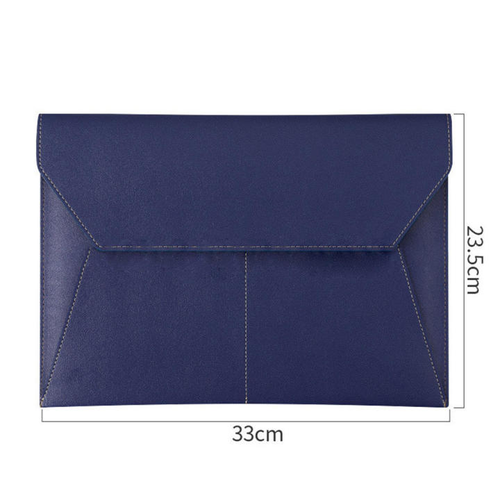 Various color A4 paper file bag Practical Large capacity High-quality leather Portable leather file bag Fashion file bag for Business meetings Office organization Traveling with documents Students and professionals Document storage and management