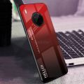 Vantime for Huawei Y9a Case Gradient Phone Back Hard Glass Cover. 