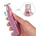 2-in-1 Rechargeable Hair Remover & Eyebrow Trimmer with LED, Painless Precision Shaver for Women’s Face, Lip, Chin, Bikini – Electric Facial Razor for All Skin Types. 