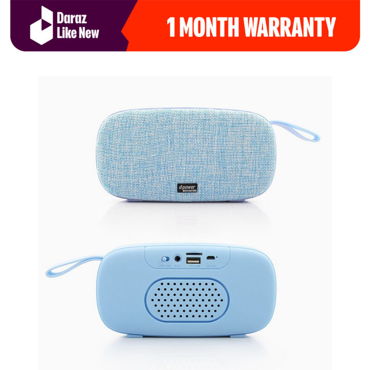 Like New Speakers - D-Power BM-04 Bluetooth Speaker 6 Watts - Sky Blue