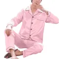 NightWear for men Nighty Finely Stitched Mens Silk Satin wear Pajamas Set, NightWear for men Night suit for boys and men, Sleeping Dress Mens Sleepwear Loungewear Sleeping Suit lingerie  shirt and Pajama ,Night Dress for men. 