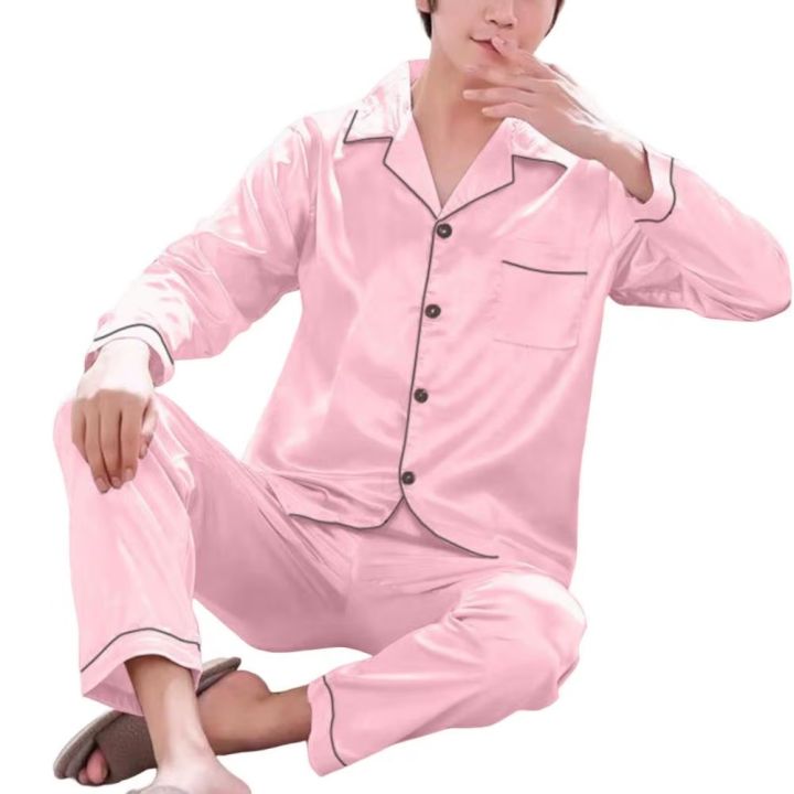 NightWear%20for%20men%20Nighty%20Finely%20Stitched%20Mens%20Silk%20Satin%20wear%20Pajamas%20Set,%20NightWear%20for%20men%20Night%20suit%20for%20boys%20and%20men,%20Sleeping%20Dress%20Mens%20Sleepwear%20Loungewear%20Sleeping%20Suit%20lingerie%20%20shirt%20and%20Pajama%20,Night%20Dress%20for%20men%20-%20Image%208