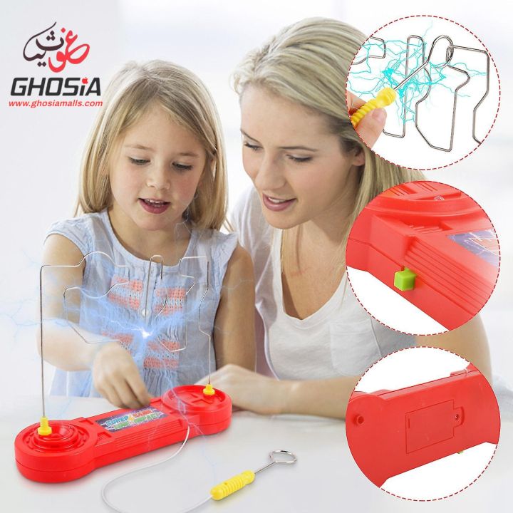 Buzzer Wire Game Electric Super Game For Kids & Adults Funny Game Big Size Puzzle Game Set - 8383