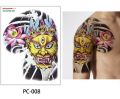 Large Shoulder Half Arm Tattoo Scapular Sticker full back Flower butterfly Dragon Lotus Buddha designs Temporary Body Art Tattoo. 