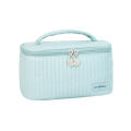 Makeup Bags for Women Travel Toiletry Cute Cases Bag Portable Solid Color Makeup Organizer Box Cosmetic Bag Neceser PU Leather. 