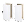 2 Piece Of 8X12 Inches Canvas For Painting - 8 x 12 Canvas Board. 