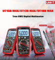 Digital Multimeters True RMS Voltmeter Ammeter Capacitance Tester VFD UNI-T UT17B MAX UT18B MAX. 