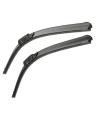 Set of 2-High Quality Frameless Silicon Wiper Blades for Honda Civic 2002-2006. 