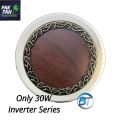 Pak Fans Floral Eco Max 30W Inverter Fan | Dark Brown Edge Designing Model | Energy Saver | Best Price. 
