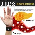 【HOT】 Weimax Sugar Control Wristband Weimax Blood Sugar Control Wristband Sugar Control Therapeutic Wrist Band Anti Vomit Wristband. 