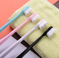 12000 Bristle Micro Nano Soft Toothbrush for Sensitive Teeth and Gums Care, Extra Soft Silko Toothbrush for Adults, Kids, Children and People with Braces. 