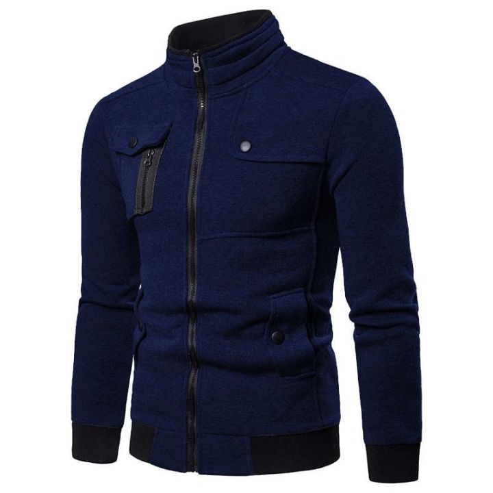 Summer%20Pocket%20Zipper%20Jacket%20For%20Men/Stylish%20Zipper%20Pocket%20Style%20Jacket%20For%20Men/Upper%20For%20Men/Bomber%20Jacket%20For%20Men%20(Heavy%20Fleece%20Material)%20-%20Image%203