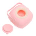 Silicone Bath And Body Shower Brush With Liquid Soap Dispenser Easy  Back Scrubber Silicone Body Brush. 