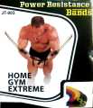 Fitness Home Gym 5 Rubber Tubes Fitness Strength Training Power Resistance Bands JT-003, Chest Flexor / Muscle Pulling Exerciser / Muscle Workout Stretcher Home Fitness Equipment for Men & Women. 