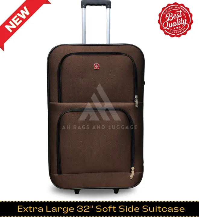 AH%20Soft%20Side%20Suitcase%20Quality%20Extra%20Large%20Pocket%20Style%20(32%20Inch)%20Luggage%20%7C%20Durable%20Extra%20Large%20Travel%20Trolley%20Suitcase%20%7C%20Strong%20Zippers%20With%20Lock%20-%20Image%203